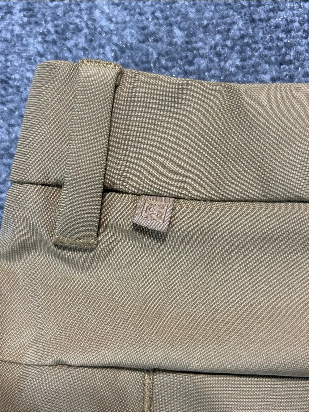 CRZ YOGA Men's Size 36 × 26 Golf Pants Tan Khaki Stretch Quick Dry Chino